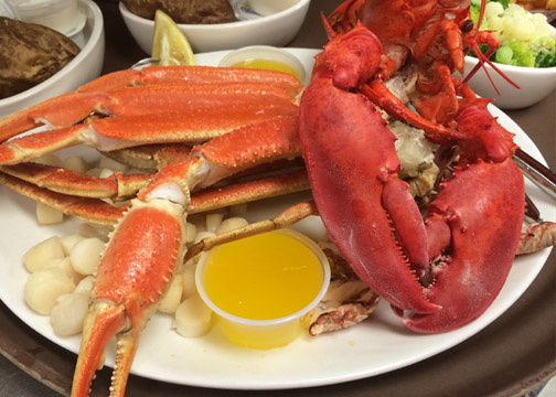 Crab Legs & Lobster