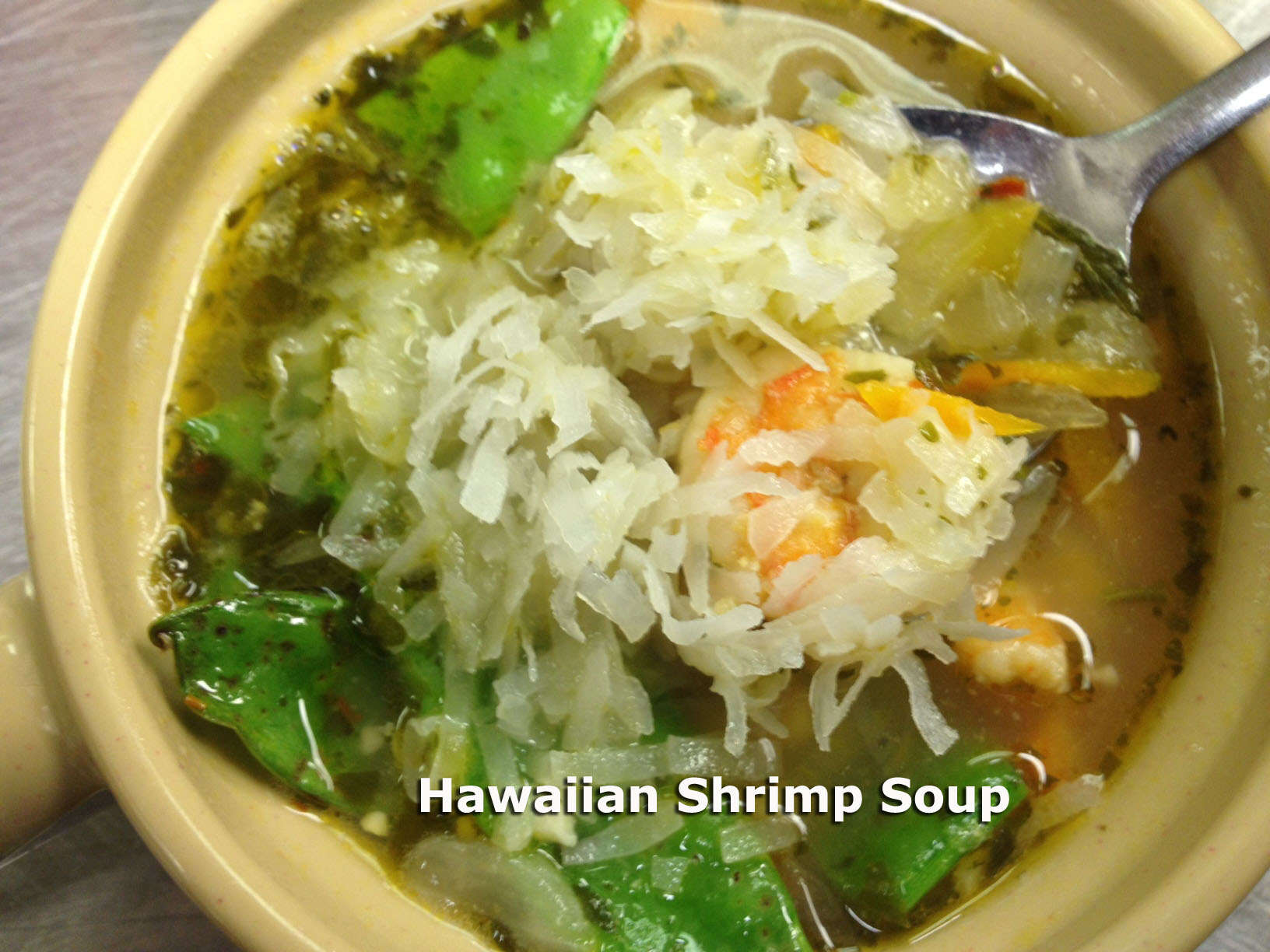 Hawaiian Shrimp Soup